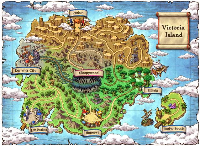 the map